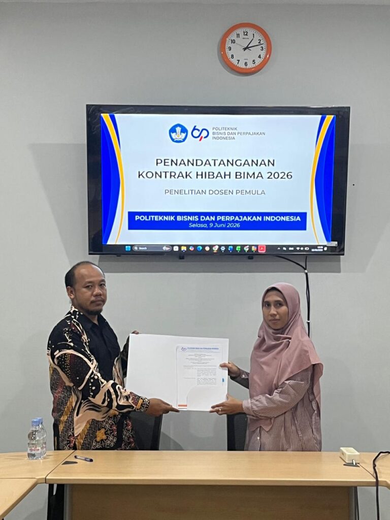 Politeknik BPI Tandatangani Kontrak Hibah BIMA 2026 untuk Riset Resiliensi UMKM Mebel Berbasis Digital Embeddedness